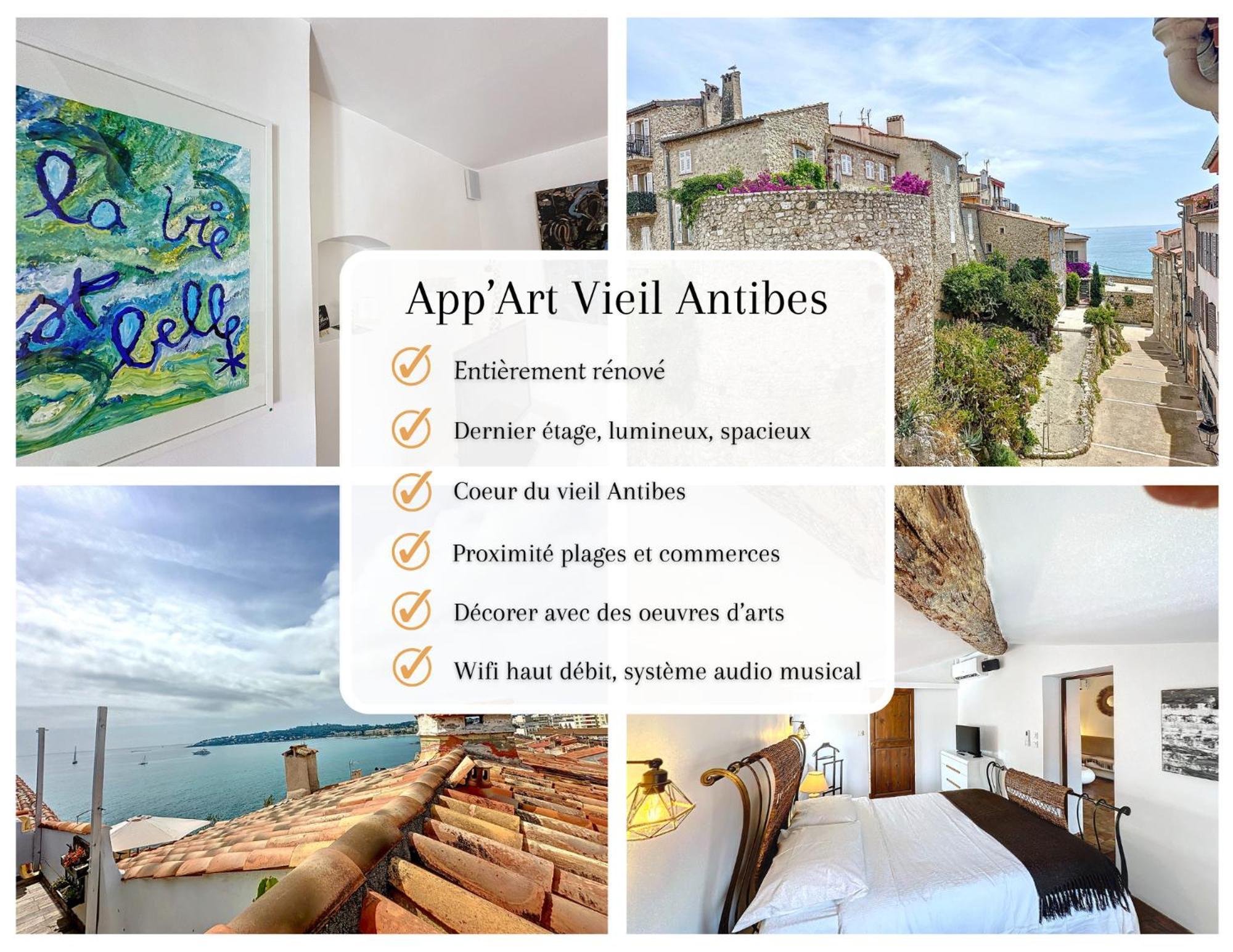 App'art Vieil Appartamento Antibes